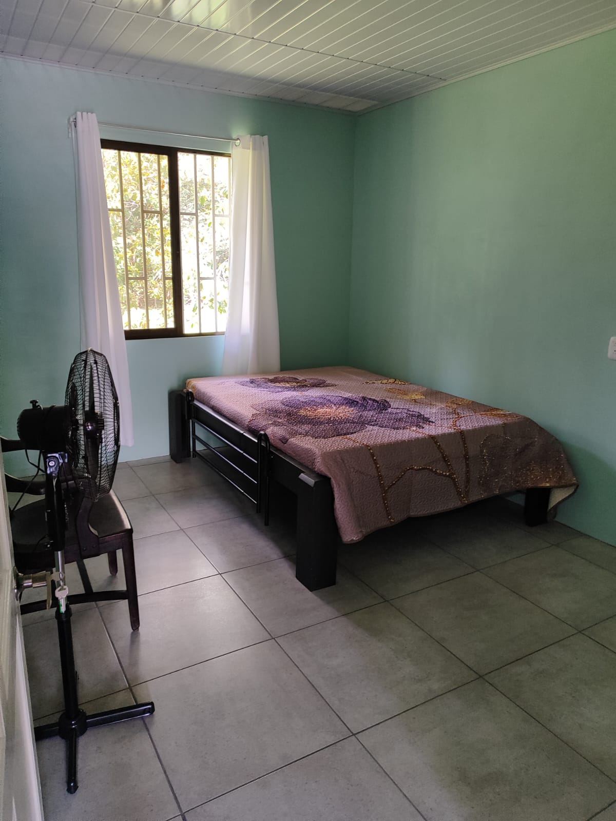 Private bedroom with garden view