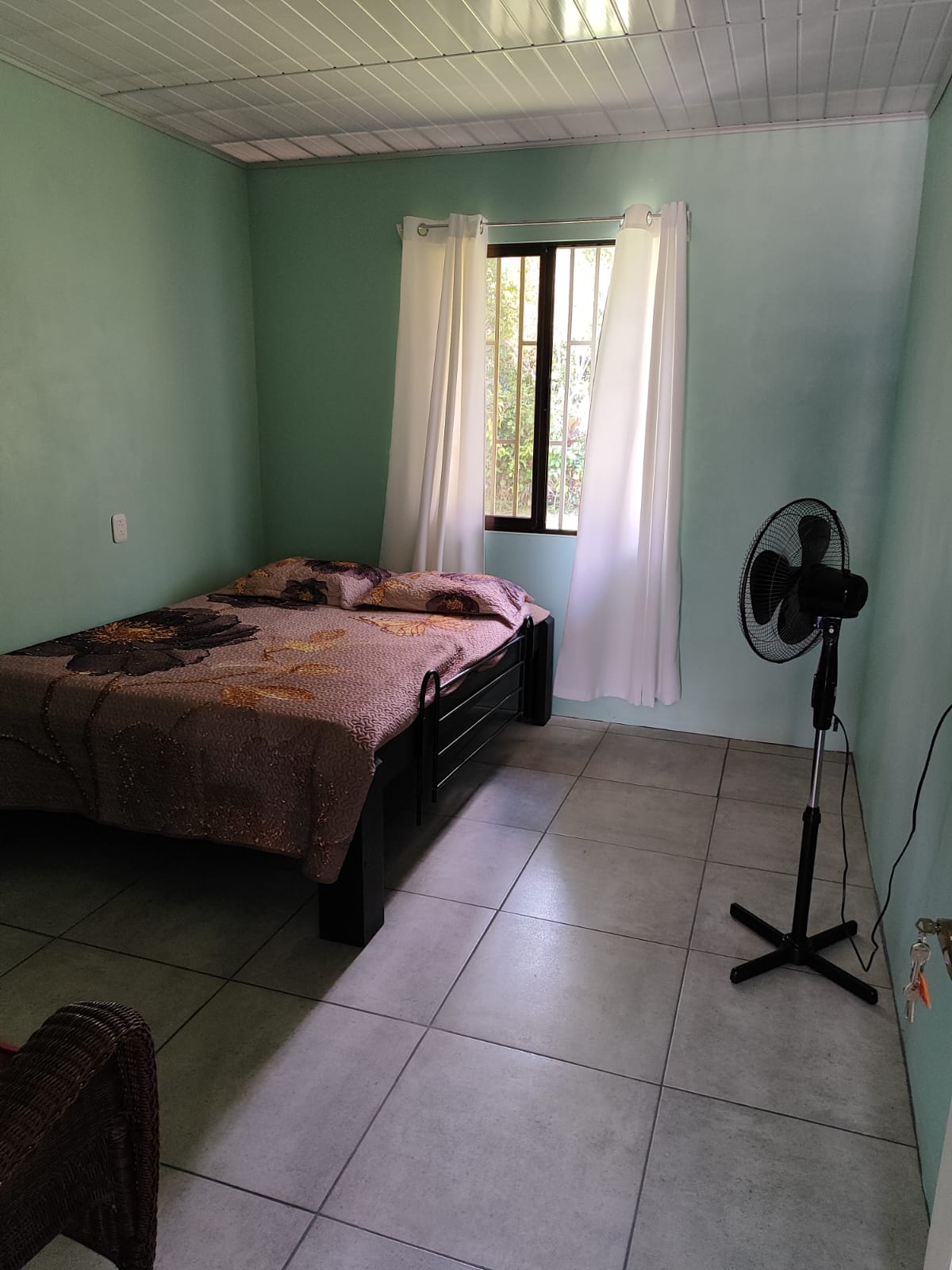 Private bedroom with natural light